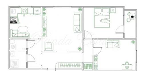 3-комн квартира Подольск, Генерала Смирнова улица,  д. 10
