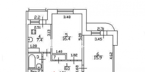 2-комн квартира ул Доблести,  д. 20,  к. 2