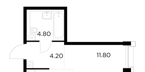 Студия Москва г., Адмирала Макарова ул.,  к. 1