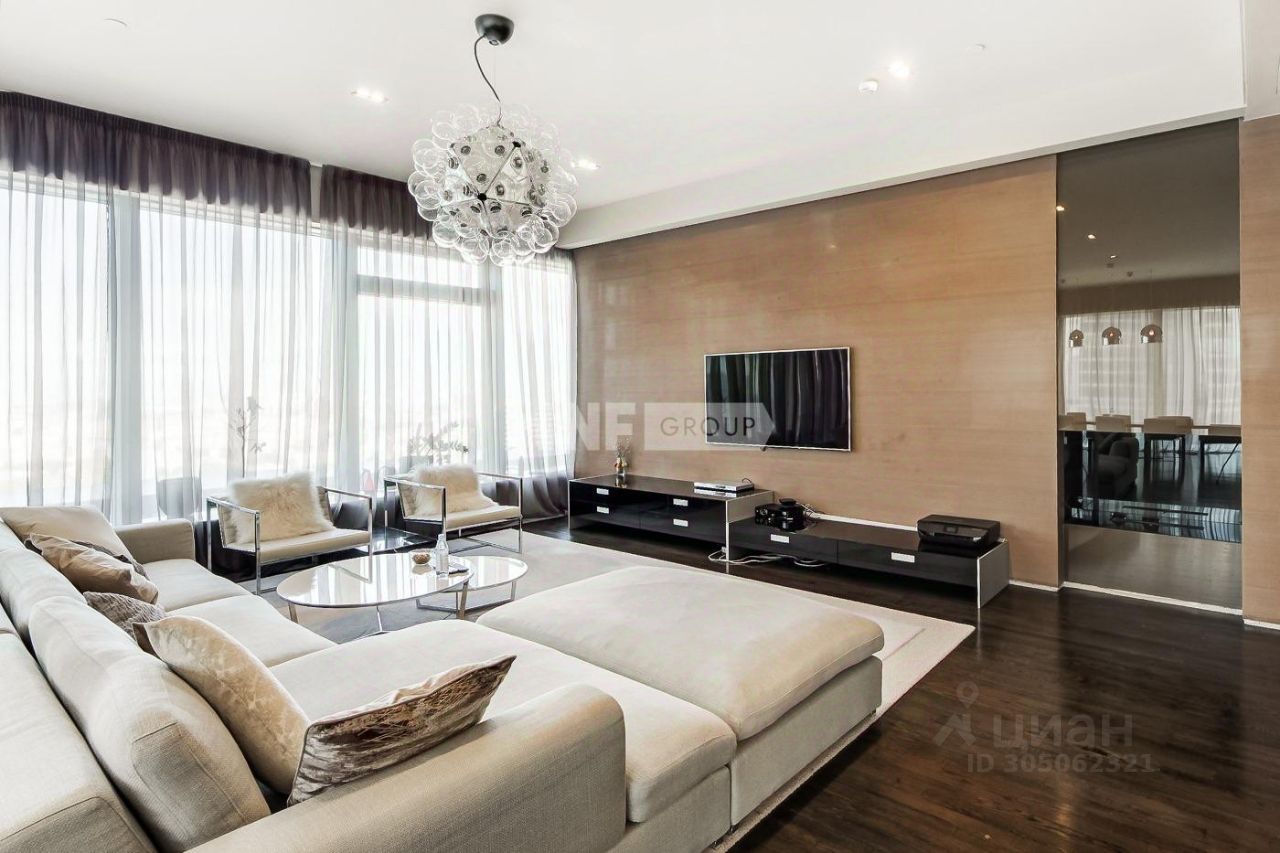 Продажа 3-комн квартиры на вторичном рынке набережная Пресненская, 8с1