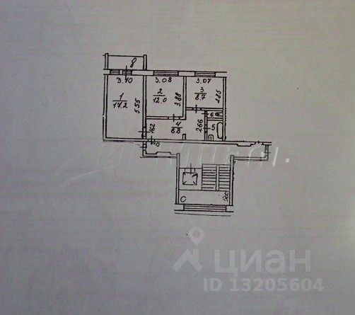 Продажа 2-комн квартиры на вторичном рынке Жуковский, улица Левченко, 16