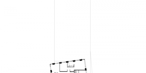 2-комн квартира , ул. Маршала Бирюзова, влд. 1