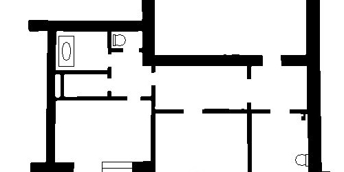 2-комн квартира переулок Сивцев Вражек, 20