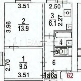 Продажа 2-комн квартиры на вторичном рынке Открытое ш,  д. 28 к6
