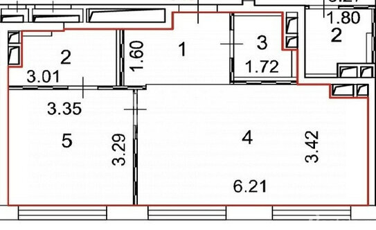 Продажа 2-комн квартиры на вторичном рынке ул Беломорская,  д. 23,  к. 4