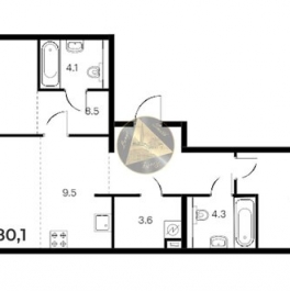 Продажа 2-комн квартиры на вторичном рынке Красноармейская 12-я ул,  д. 16