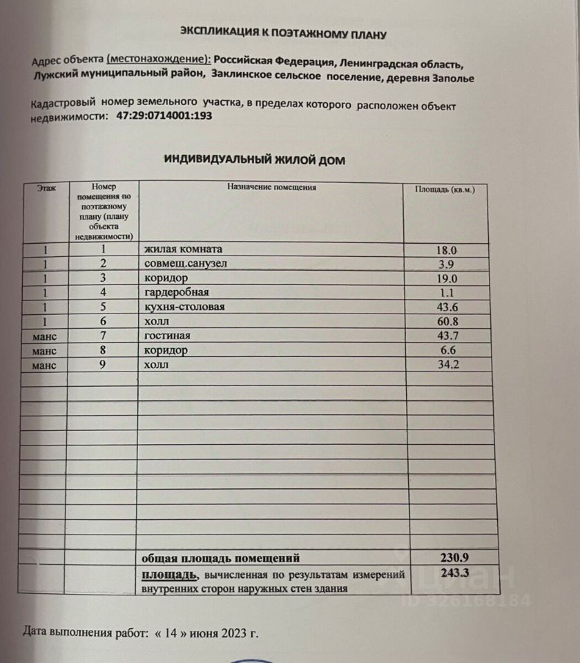 Продажа дома д. Заполье (Заклинская волость), улица Родниковая,  д. 9