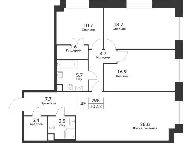 Продажа 3-комн квартиры в новостройке Москва г., Обручева ул.,  к. 6