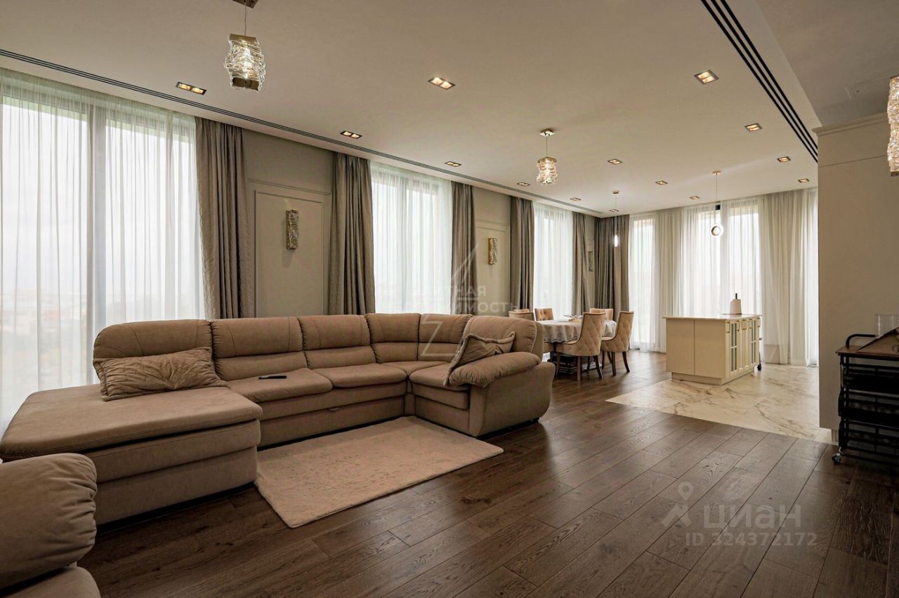 Аренда 4-комн квартиры на вторичном рынке Олсуфьевский переулок, 9к2