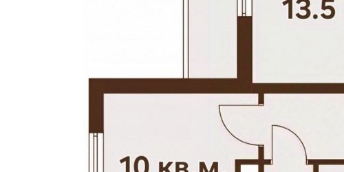 2-комн квартира улица Красных Зорь, 59Б