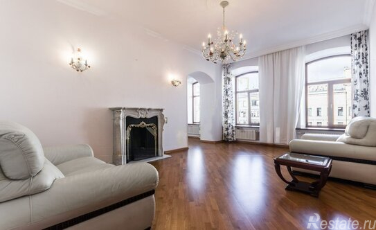 Аренда 6-комн квартиры на вторичном рынке Реки Мойки наб,  д. 62/2