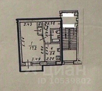 Продажа 1-комн квартиры на вторичном рынке Красное Село, улица Лермонтова, 12к2