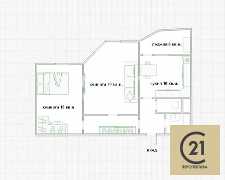 Продажа 2-комн квартиры на вторичном рынке Люберцы, улица Наташинская,  д. 12