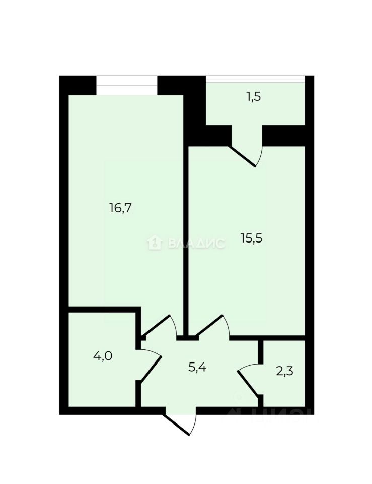 Продажа 1-комн квартиры на вторичном рынке Видное, улица Олимпийская, 1к2