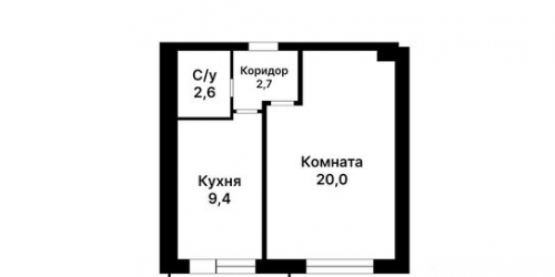 1-комн квартира Ангарская улица,  д. 55