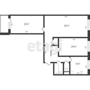 Продажа 3-комн квартиры на вторичном рынке Химки, Куркинское ш.,  д. 22