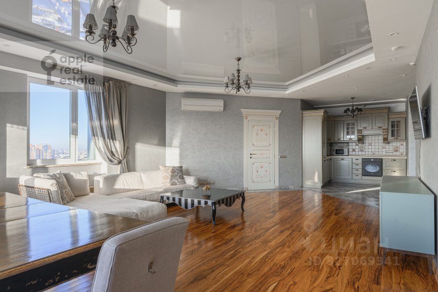 Аренда 3-комн квартиры на вторичном рынке Ленинский проспект, 111к1