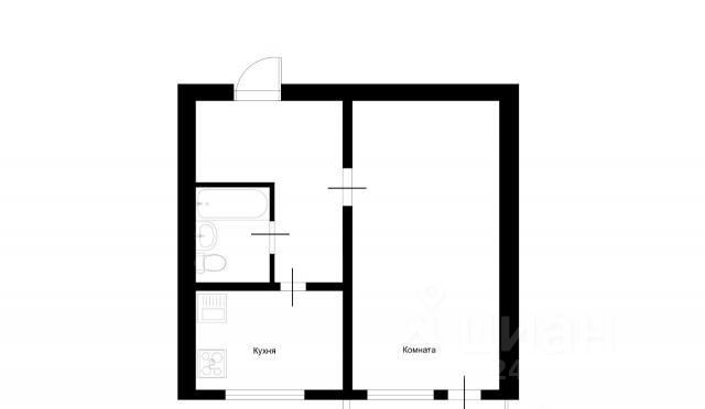 Аренда 1-комн квартиры на вторичном рынке улица Борисовские Пруды, 34К1