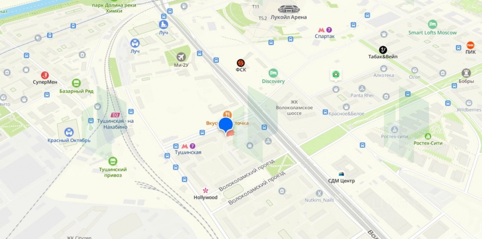 Аренда ПСН Волоколамское ш,  д. 92 к3