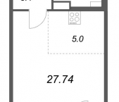Продать Квартиры в новостройке Стрельна п., Будённого пр-кт   5.5