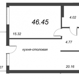 Продажа 1-комн квартиры в новостройке Всеволожск г., Дорога Жизни ш.,  к. 4.6