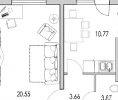 Продать Квартиры вторичка ул Кустодиева  7 1