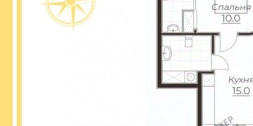 3-комн квартира Фурштатская улица, 20