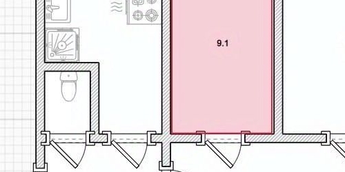 3-комн квартира Гороховая улица, 66