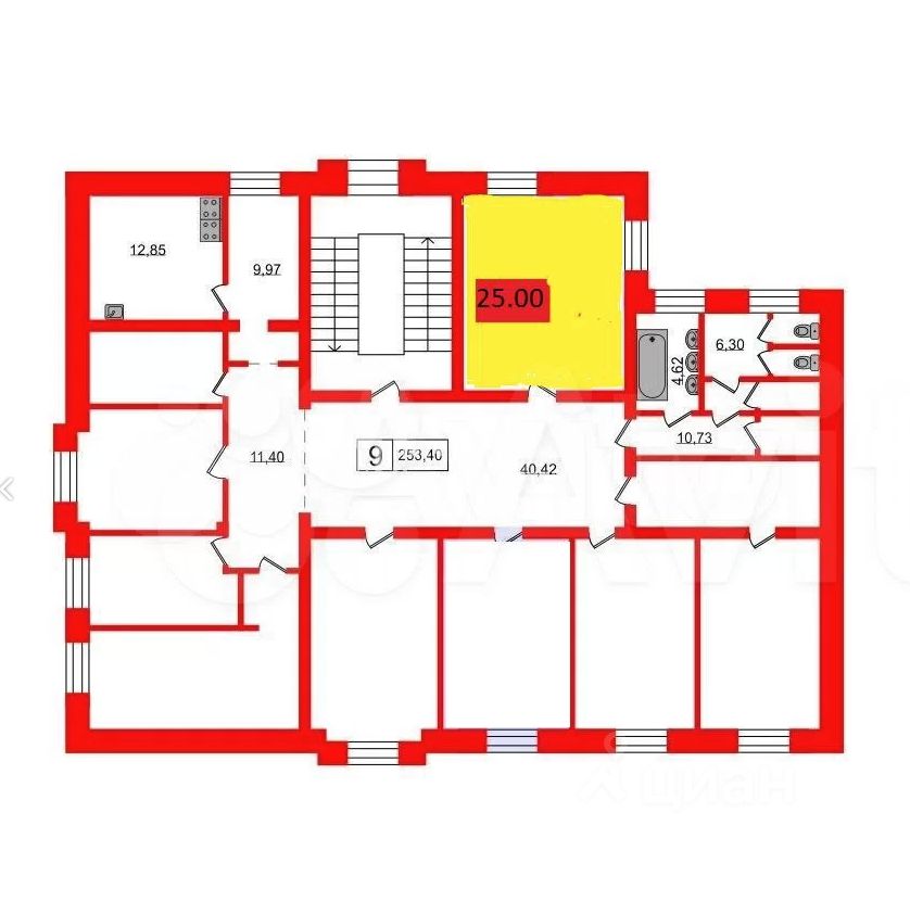 Продажа комнаты улица Фрунзе, 11