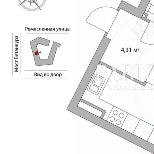 1-комн квартира Ремесленная улица, 15