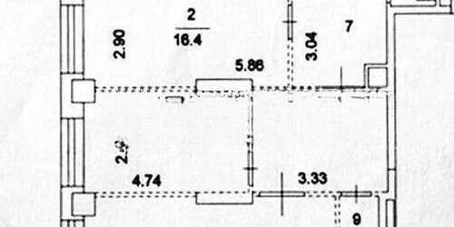 3-комн квартира бульвар Маршала Рокоссовского, 6к1