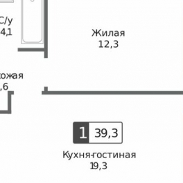 Продажа 1-комн квартиры в новостройке Красногорск, ул Южная,  д. 24