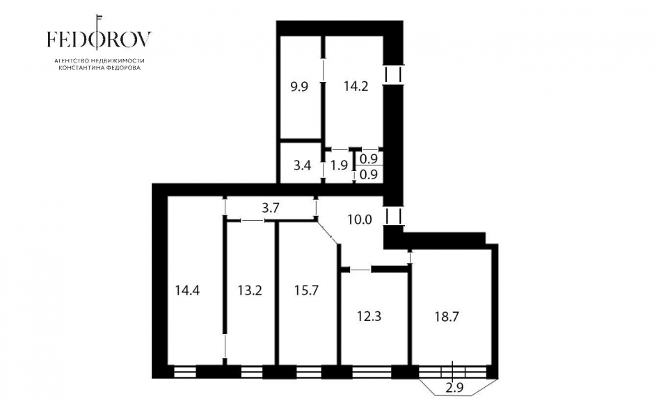 Продажа 5-комн квартиры на вторичном рынке Малый ПС пр-кт ,  д. 26 -28