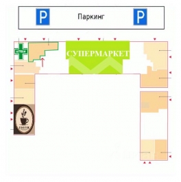 Аренда торгового помещения Производственная улица,  д. 17А