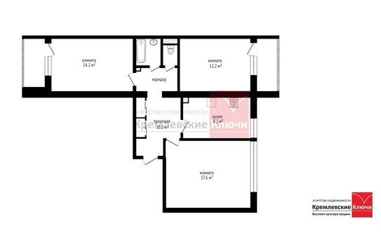Продажа 3-комн квартиры на вторичном рынке Варшавское ш,  д. 154 к4
