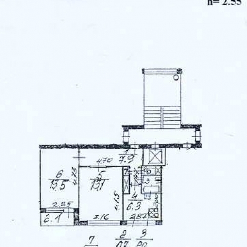 2-комн квартира Танкиста Хрустицкого ул,  д. 7