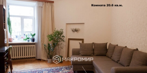 3-комн квартира Большой ПС пр-кт,  д. 67