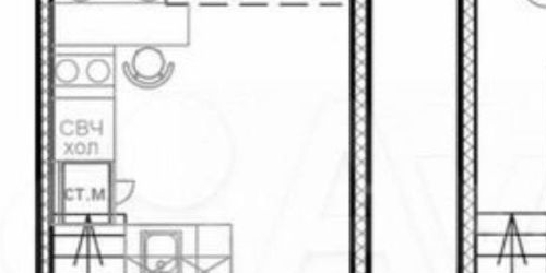 1-комн квартира улица Отважных, 10