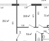 Продать Квартиры вторичка Ленинский пр-кт  96 к1 