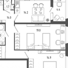 Продажа 2-комн квартиры на вторичном рынке Торжковская улица,  д. 5