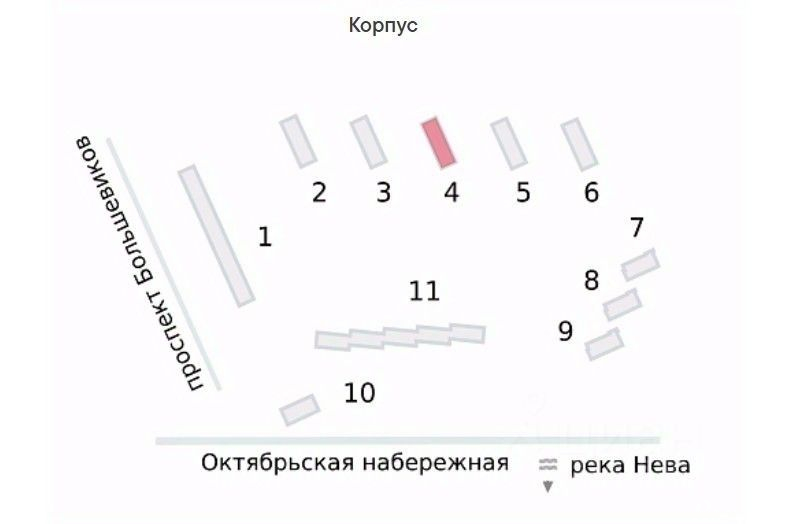 Продажа ПСН Октябрьская наб,  д. 102