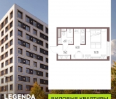 Продать Квартиры в новостройке Кожевенная линия, 39к5   