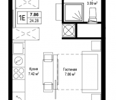 Продать Квартиры в новостройке Сапроново д., Купелинка мкр.   Левитан