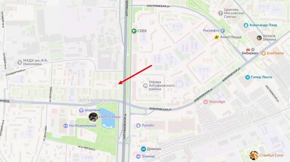 Аренда ПСН Алтуфьевское ш,  д. 79