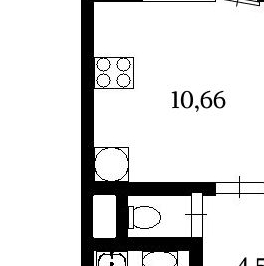 Аренда 1-комн квартиры на вторичном рынке Богатырский проспект, 58к2