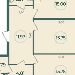 Продажа 2-комн квартиры в новостройке Курская улица,  д. 12