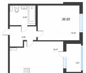 Продать Квартиры в новостройке Стрельна п., Будённого пр-кт   2.2