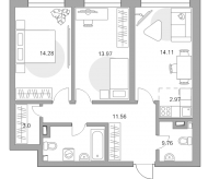 Продажа квартир в ЖК Москва г., Верхнелихоборская ул.,  к. 1