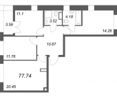 Продать Квартиры в новостройке Новоселье п.   2.4