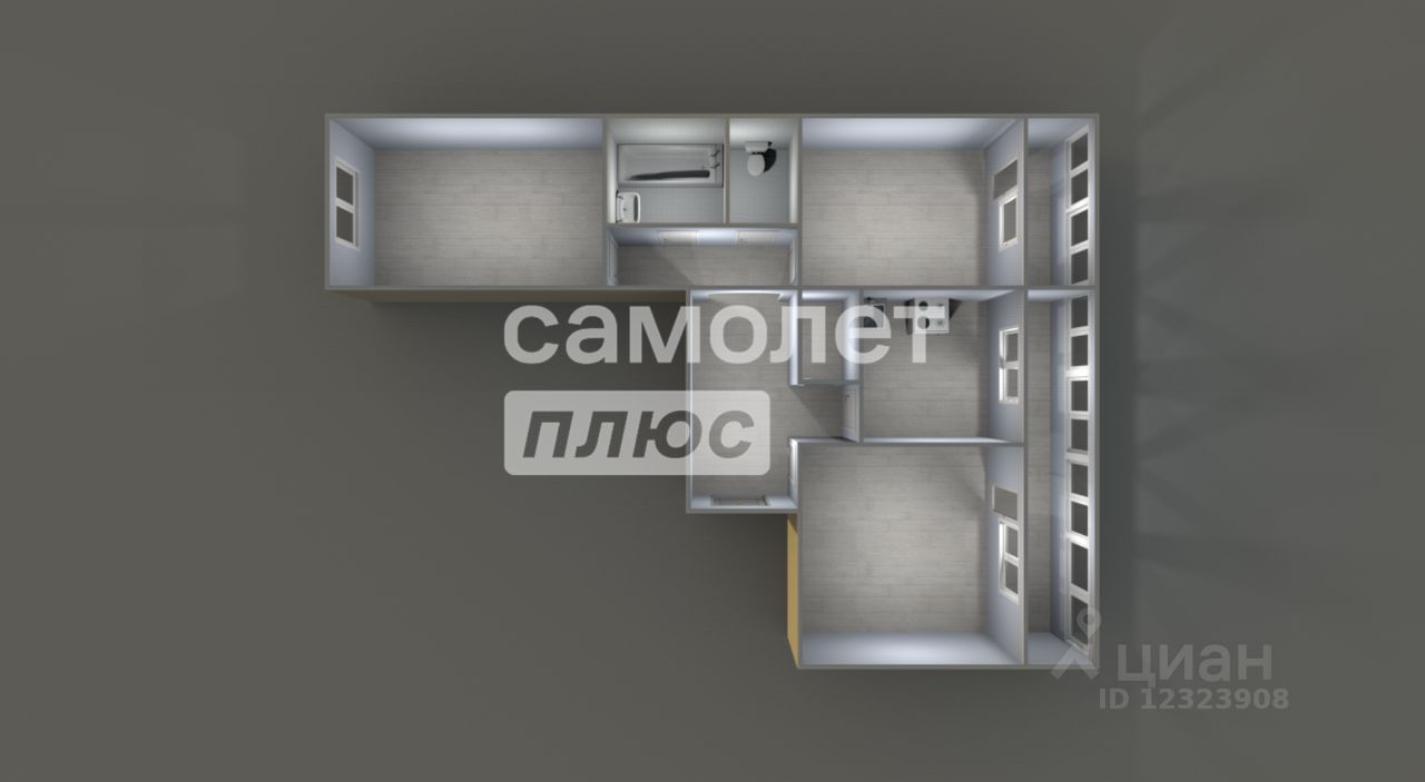 Продажа 3-комн квартиры на вторичном рынке Климовск мкр, улица Революции,  д. 4к1